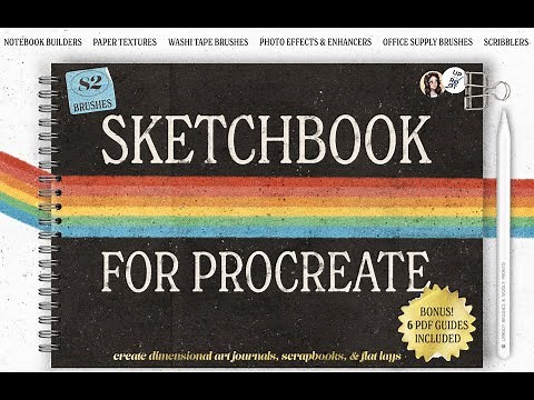 Create a Digital Sketchbook in Procreate!
