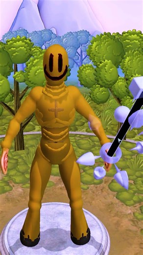 I made a PARTYGOER from The Backrooms in Spore! 🎈