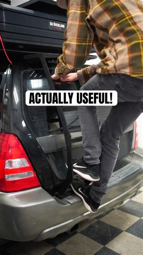 I Put a Ladder on My Subaru. Watch This.