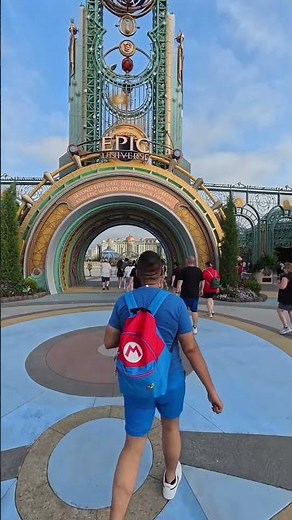 Enter through the Epic Universe Chronos Portal | Universal Orlando 2025
