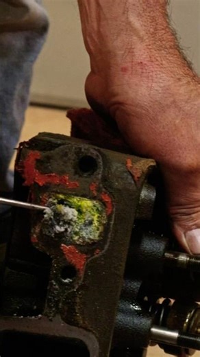 You need to film this… look inside this engine! Red and green mistake 😂