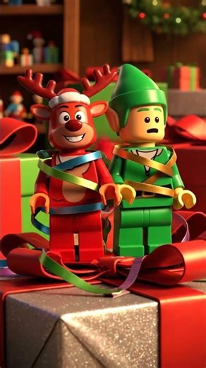 Crazy LEGO Christmas Chase: Pranks, War, & Unexpected Holiday Drama!