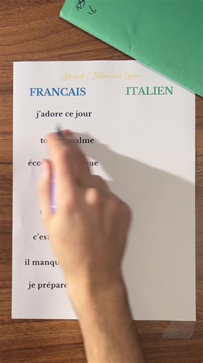Phrases en italien #italienfacile #learnitalian #italien