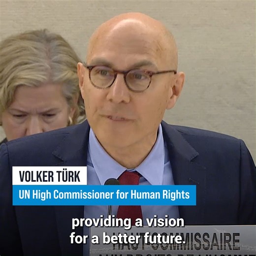 "Can we risk massive conflict based on leaders’ personal assessments and agendas? We must ask ourselves, is this the world the framers of the Charter imagined? And we must answer with the strongest possible defence of international law and human rights." | UN Geneva