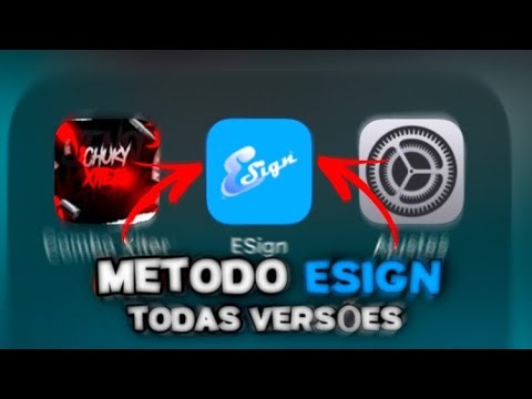 📱E-Sign para iPhone 2025! Tutorial Completo de Instalação (SEM PC) Certificado nos comentários.