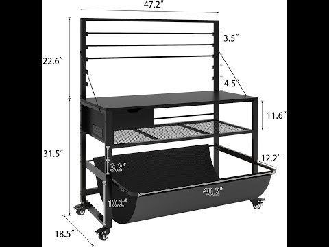 Natwind Wide Format Printer Stand Review: Organize Your Printing Workspace!