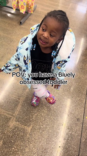 Toddler Obsessed with Bluey - Heartwarming Moments