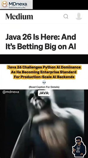 Java 26 vs Python: Oracle’s AI Power Play