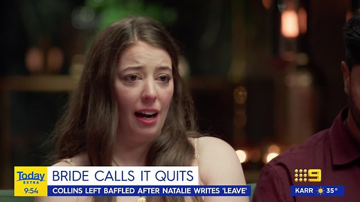 Married At First Sight bride Natalie tells us about her decision to write leave at last nights commitment ceremony. #9Today | WATCH LIVE 5.30am | TODAY