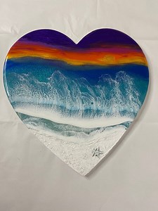 Sunset Resin Art - Etsy