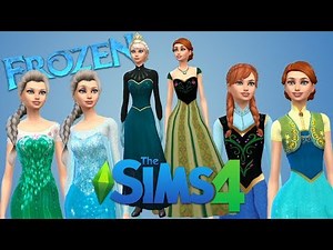 The Sims 4 - Disney's Anna & Elsa | Create a sim