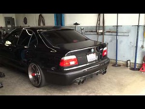 BMW E39 M5 Resonated SS-X-Pipe to Muffler Delete