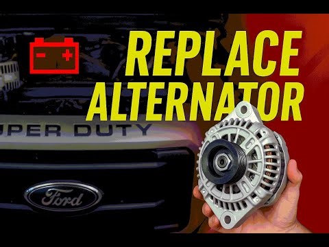 Ford Excursion / Super Duty Alternator Replacement (1999–2007) | Step-by-Step DIY Guide