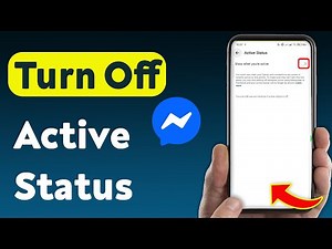 How To Turn Off Active Status On Messenger (Updated)