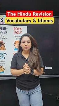 The Hindu Vocabulary & Idioms Revision #thehindu #vocabulary #idioms #bankingwallah