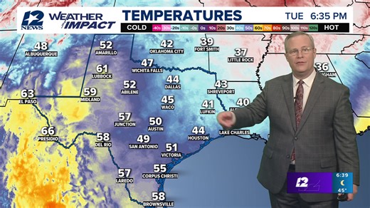 Streaming live on 12News 12News meteorologist Patrick Vaughn is in the Weather Impact Center to update you on Tuesday's weather in Southeast Texas. | 12NewsNow