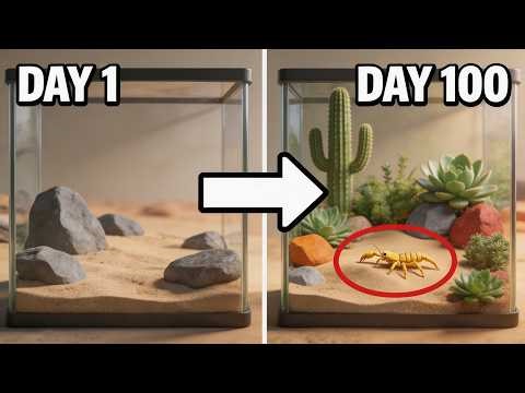 I Simulated a Desert Ecosystem for 100 Days