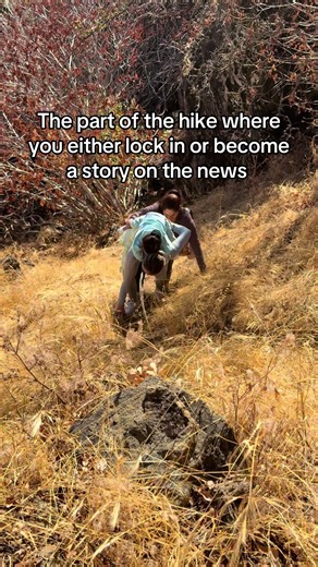 Sometimes I question our decisions 🤣 #fyp | Hiking