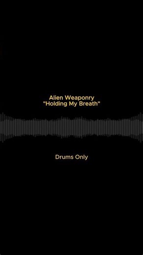#AlienWeaponry - Holding My Breath #3 #drum #drumcover #music #rock #metal #hardcore #metalcore