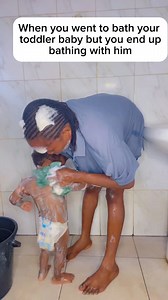 Bathing toddler 😂😂 #reelsviralシ | Chiamaka Maryjane