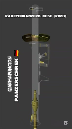 Panzerschreck:🇩🇪 The WWII Anti-Tank Giant That Terrified #armafuncion 💥 #battlefield #usa