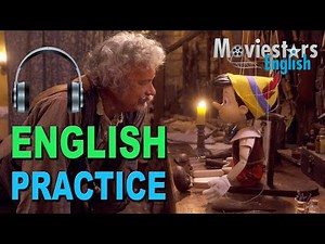 Learn English with Pinocchio (2022) - Pinocchio Goes to School Scene - Part 1 - English with Disney+