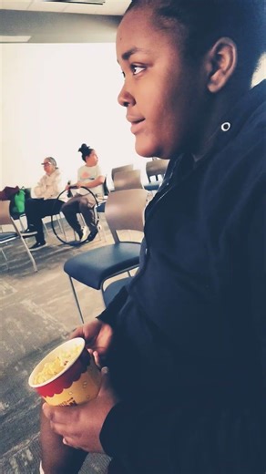 Free movie at the local recreational center! #spring break #fun