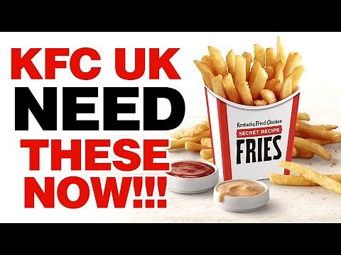 KFC Secret Recipe Fries Review | BRING THESE TO THE UK