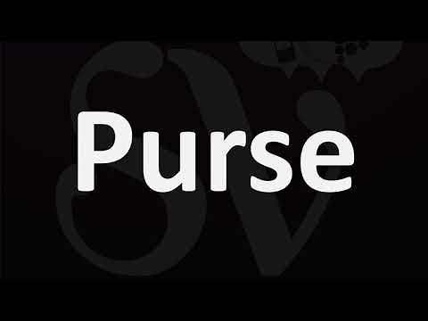 How to Pronounce Purse? (CORRECTLY)