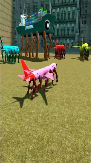 Don't Touch My Baby CRABPLANE Huggy Car Eater 😭 #funny #garrysmod #gmod #nextbots #careater #shorts