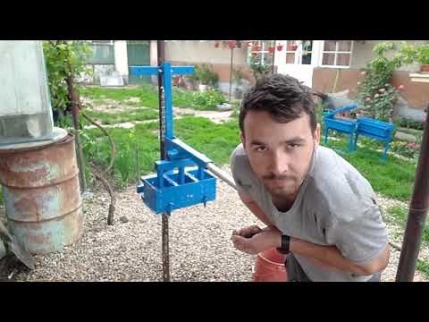 Presa de brichete pentru hartie si rumegus manuala ( Papirbrikett )