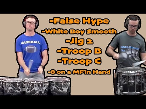 ULTIMATE Drum Cadence Compilation (EMC Beats, Jig 2, USMC Troop March, and more!)