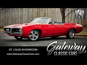 1968 Pontiac GTO Tribute Convertible Gateway Classic Cars St. Louis #9262