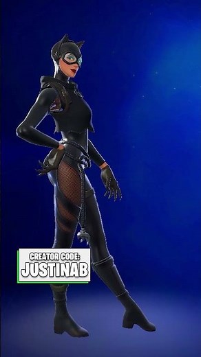 Catwoman Zero skin in the Fortnite Item Shop!