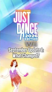 JUST DANCE 2026 EDITION Wii MOD - SEPTEMBER UPDATE 1 (WHAT CHANGED?) #Shorts