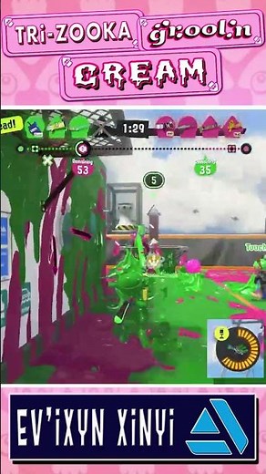 Splatoon 3: A Very Easy Quad With Trizooka #shorts
