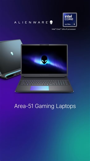 Alien-class power, like you've never seen before. #IntelGaming | Alienware