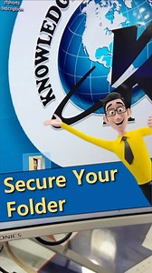 🔐📂Lock folder🔥How to lock folder #computer #folder #viralreels #computertips #tipsandtricks | Gautam Kumar