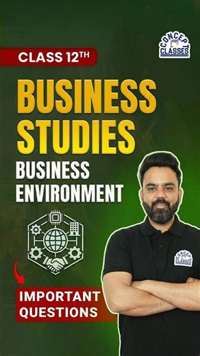 🔥 Business Environment Important Questions Class 12 | CBSE 2026 🚀 #Class12BST #KunalSirBST