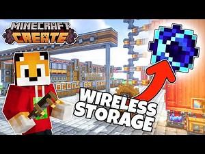 I build a HUGE CREATE FACTORY in Minecraft Create Mod