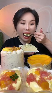amazing taste sweet dessert eating show | Most eating Videos
