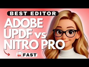 UPDF vs Adobe Acrobat vs Nitro Pro — Which PDF Editor Should You Choose - 2025