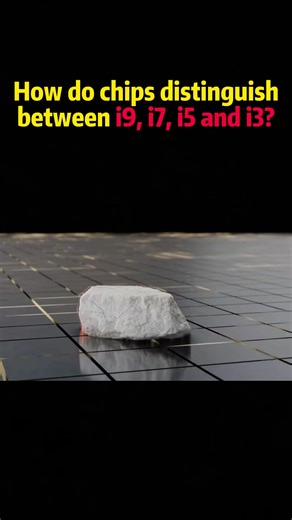 How do chips distinguish between i9i7i5 and i3 usa science knowledge MindMinds | science.enthusias