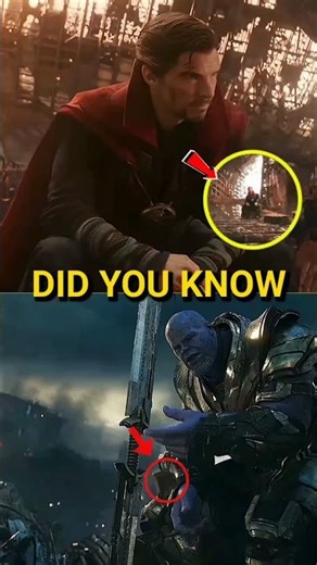 Doctor Strange Secretly Trolled Thanos… And No One Noticed! 🥶 #shorts