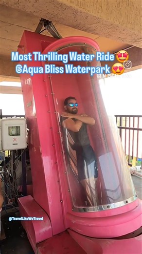 Most Thrilling Water Ride🤩 at Bliss Aqua World Resort and Waterpark 😍 #youtubeshorts #trending #vlog