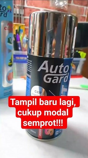 Cat Ulang Tanpa Ribet, Hasil Kilap Chrome!