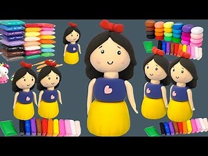 How To Make Beautiful Princess Doll By Air Dry Clay | Super Clay Princess Doll | Polymer Clay
