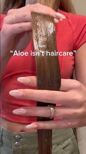 ✨Five benefits of Aloe Vera for hair & scalp✨⬇️ #aloevera #haircare