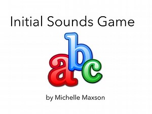 Initial Sounds Game
