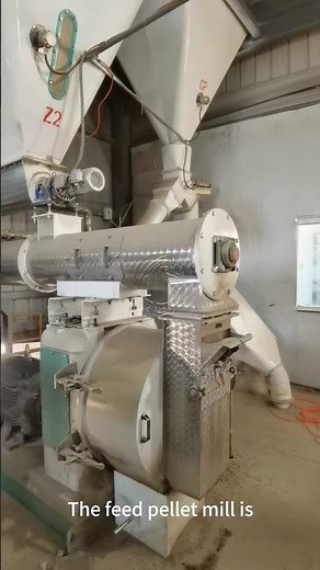 Feed Mill Machine for Making Poultry and Chicken Feed Pellet - Herm Machinery #feedpelletplant